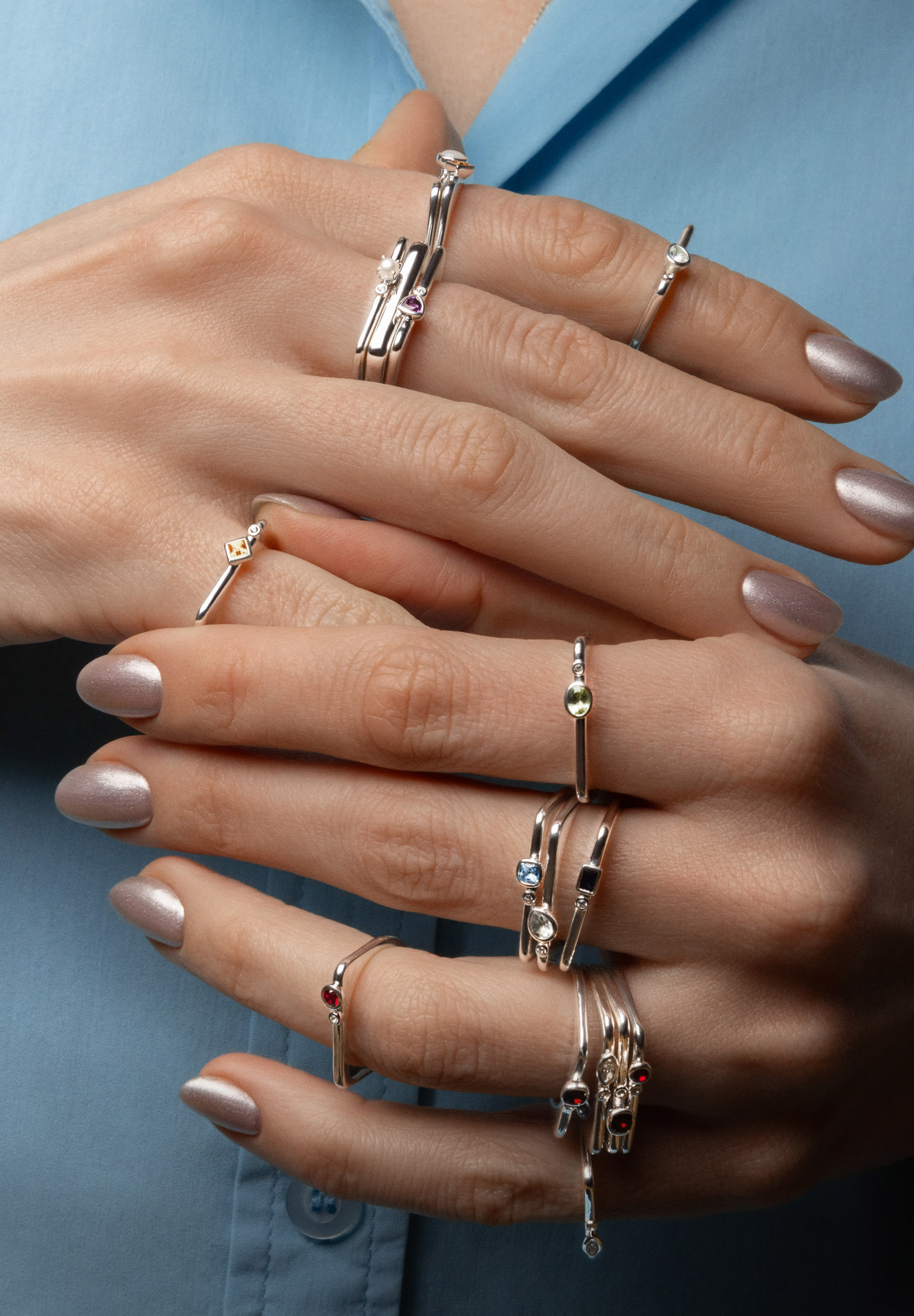 Bold Puzzle Stacking Ring | Mejuri